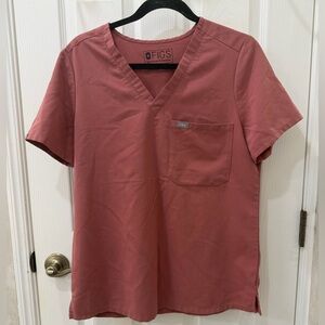 Figs Catarina Muave V-Neck Scrub Top